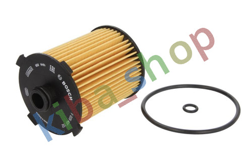 Oil filter with gaskets - oil,