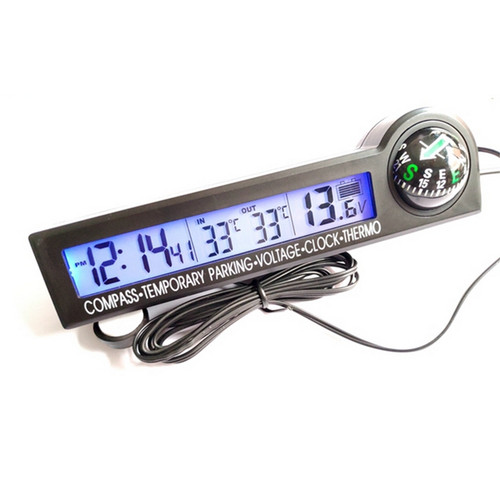 Lcd digital thermometer clock - lcd,
