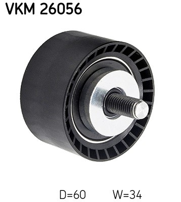 Deflection guide pulley - deflection/guide,