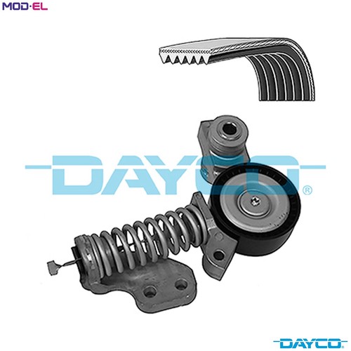 Vribbed belt set - kpv1061, for