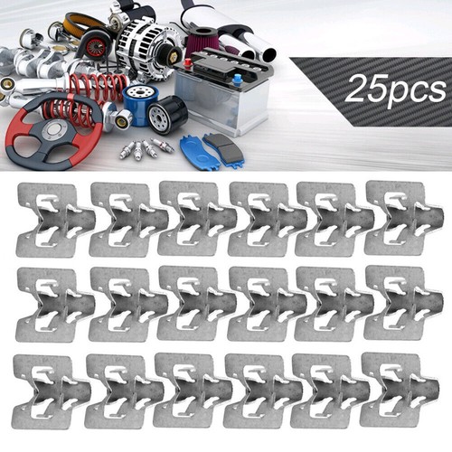 25pcs metal fastener clips car - 25pcs,