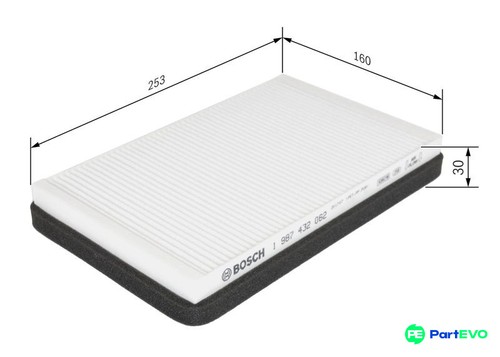 Bosch cabin air filter - cabin,