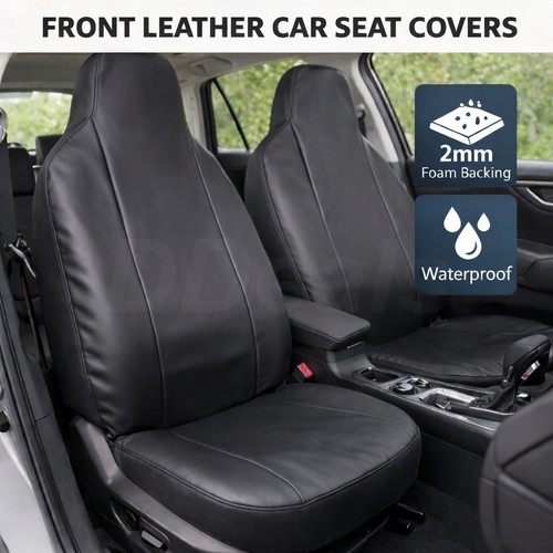 Front car seat covers - covers, leather