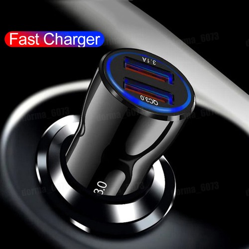 Dual usb car charger quick - dual,
