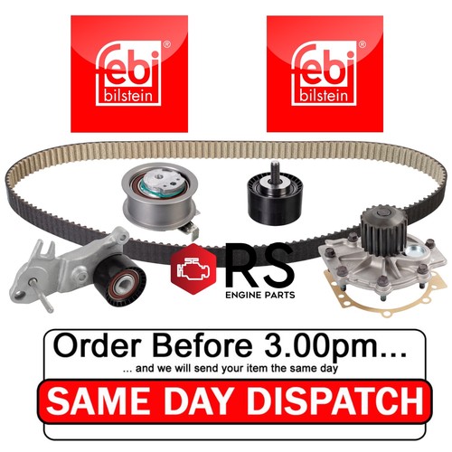 Timing belt kit with water - with,