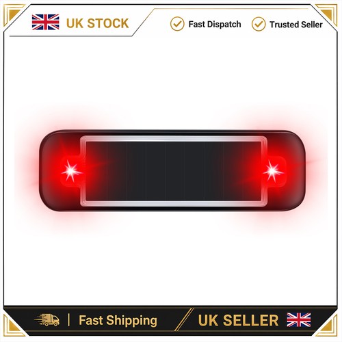 Led solar powered car dummy - led,