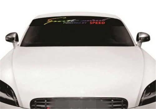 Car windshield sticker front - windshield,