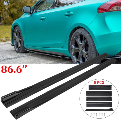Car side skirts - car,