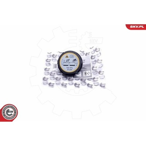 Cap coolant tank esen skv - tank,