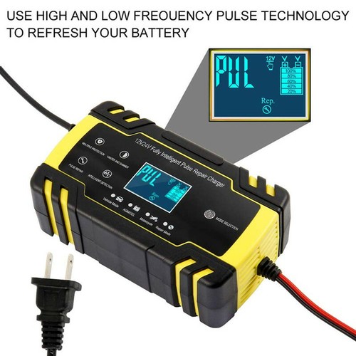 12vlcd display wet - dry, lead