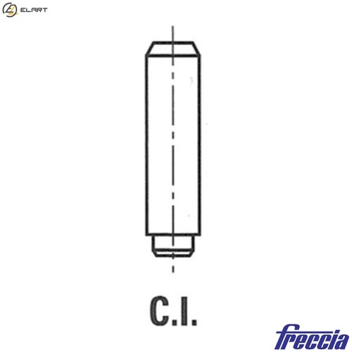 Valve guide g11201 - valve,