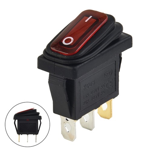 Switch rocker button with led - rocker,