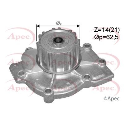 Engine cooling water pump - engine,