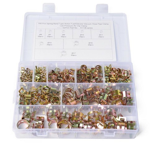 160pcs sizes car fuel line - 8,