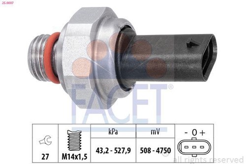 Facet 0007 exhaust pressure - exhaust,