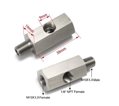 Steel npt oil - 1/8'', pressure