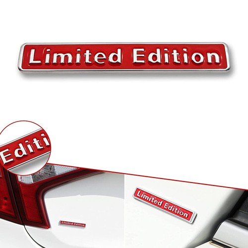 Limited edition metal car - 3d,