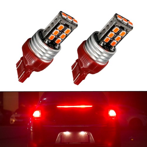 2pcs t20 7443 - red, bulbs