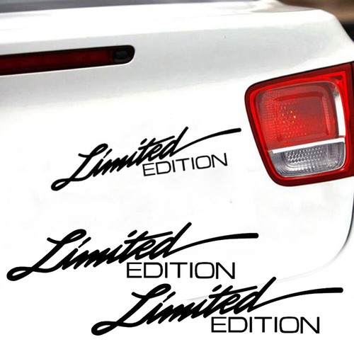 Black sticker limited edition - sticker,