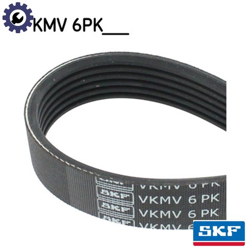 Vribbed belt vkmv 6pk1250 - belt, for