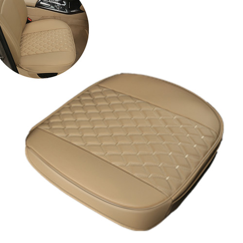 Front car seat cushion leather - front,