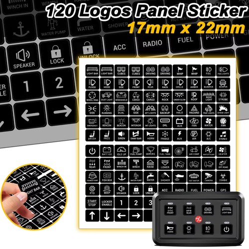 120pcs car switch panel - 120pcs,