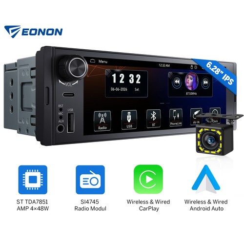 Ips single din stereo - din,