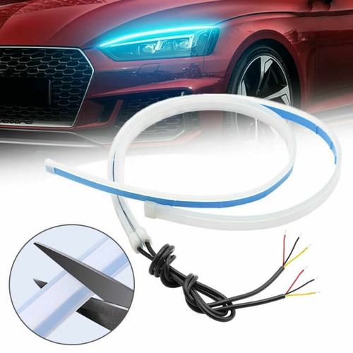 2pcs 60cm car led drl - 2pcs, turn
